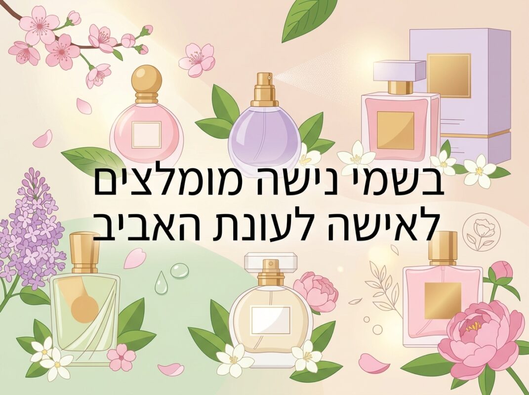 בשמי נישה מומלצים לאישה לעונת האביב